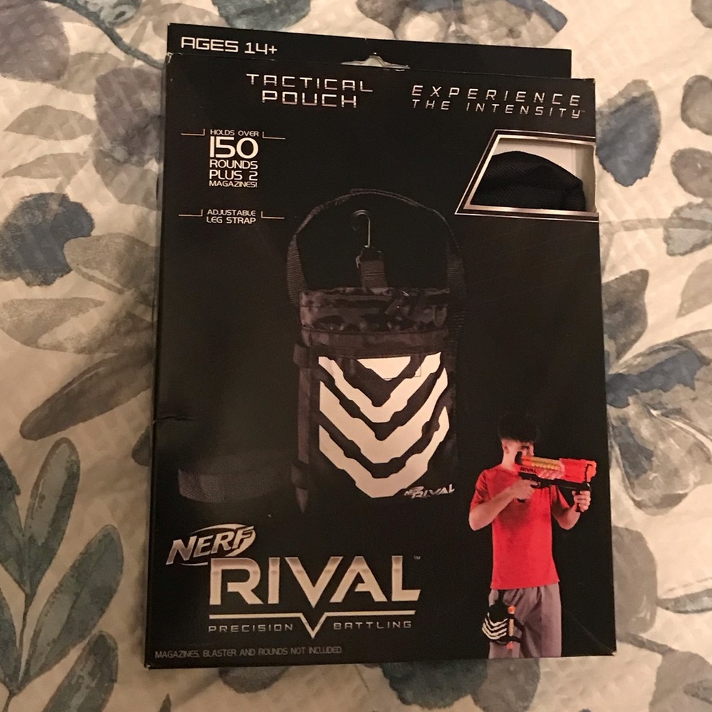 NERF Rival Tactical Pouch For Paintball With  Box
